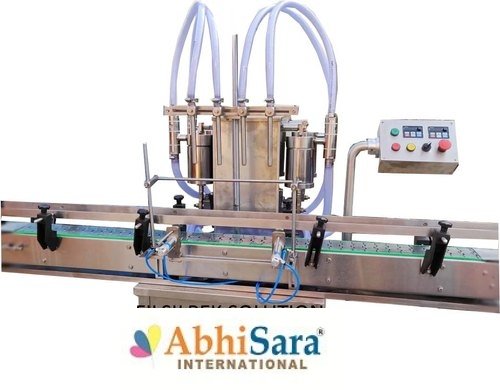 Automatic Twin Head Liquid Filling Machine